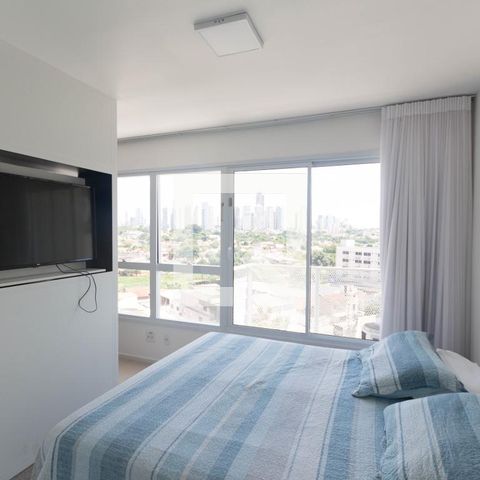 Studio para alugar com 34m², 1 quarto e 1 vagaQuarto