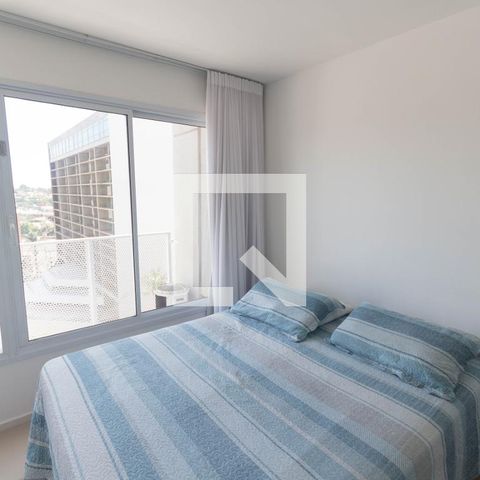Studio para alugar com 34m², 1 quarto e 1 vagaQuarto