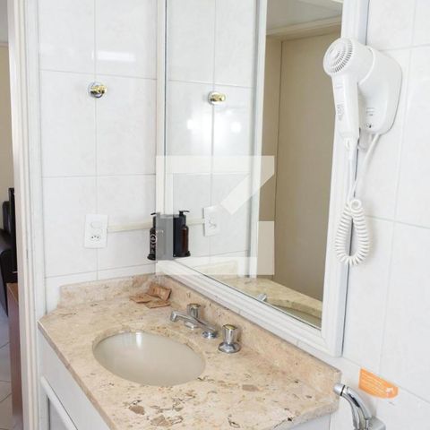 Studio à venda com 40m², 1 quarto e 1 vagaBanheiro