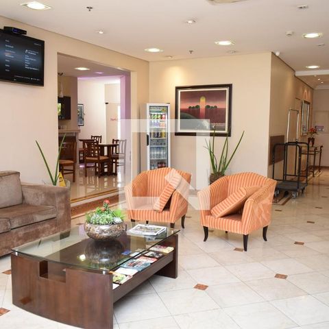 Studio à venda com 40m², 1 quarto e 1 vagaHall