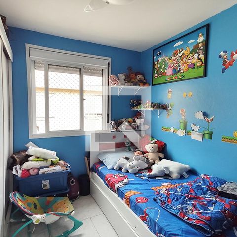 Apartamento à venda com 47m², 2 quartos e 1 vagaQuarto 1