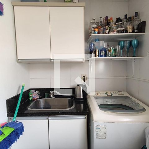 Apartamento à venda com 47m², 2 quartos e 1 vagaCozinha e Área de Serviço