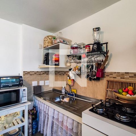 Apartamento à venda com 45m², 1 quarto e 1 vagaCozinha