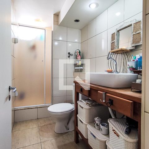 Apartamento à venda com 45m², 1 quarto e 1 vagaBanheiro