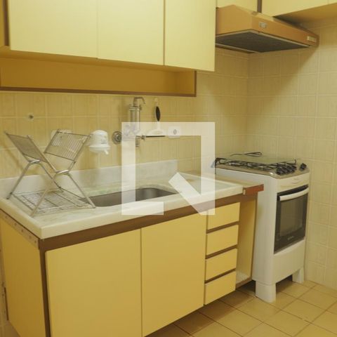 Apartamento à venda com 46m², 1 quarto e 1 vagaCozinha