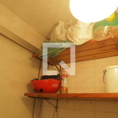 Apartamento à venda com 46m², 1 quarto e 1 vagaBanheiro de serviço