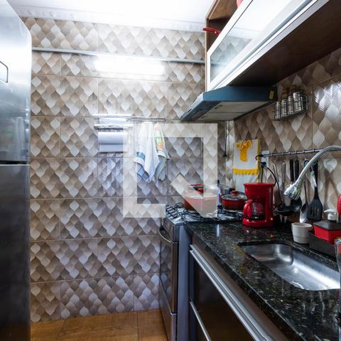 Apartamento à venda com 43m², 2 quartos e 1 vagaCozinha
