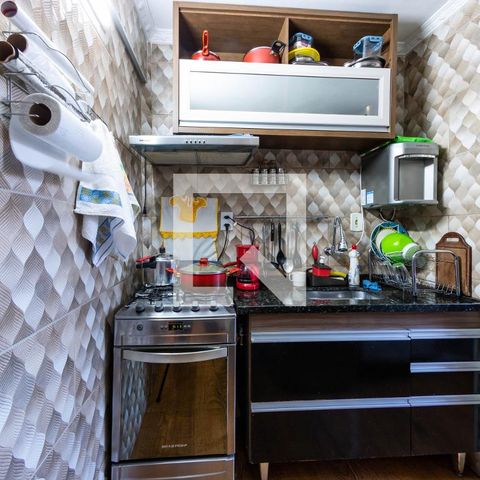 Apartamento à venda com 43m², 2 quartos e 1 vagaCozinha