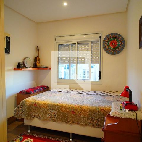 Apartamento à venda com 110m², 4 quartos e 2 vagasQuarto 3
