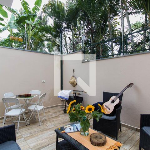 Casa de condomínio para alugar com 90m², 2 quartos e 2 vagasÁrea gourmet