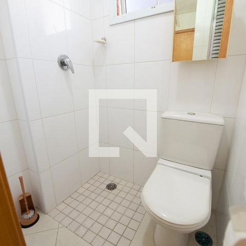 Apartamento para alugar com 166m², 3 quartos e 2 vagasBanheiro da Área de Serviço
