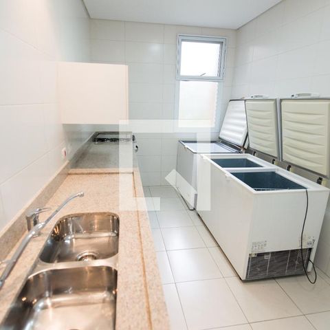 Apartamento para alugar com 166m², 3 quartos e 2 vagasCozinha do Salão de Festas