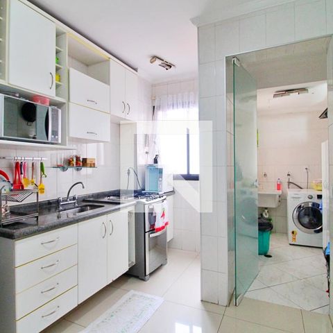 Apartamento à venda com 86m², 3 quartos e 2 vagasCozinha e Área de Serviço