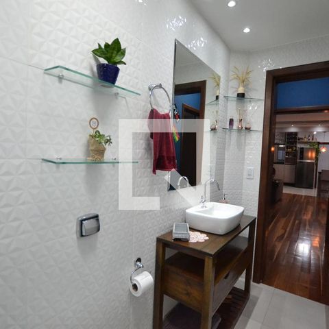 Apartamento à venda com 101m², 2 quartos e 1 vagaBanheiro Social