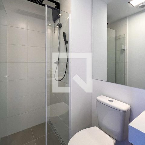 Apartamento à venda com 26m², 1 quarto e sem vagaBanheiro da Suíte