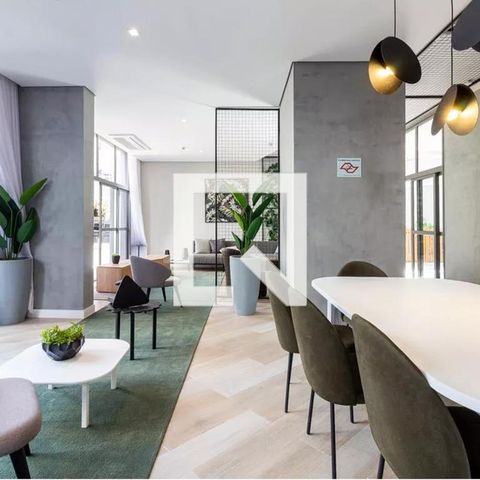 Apartamento à venda com 26m², 1 quarto e sem vaga Apartamento à venda com 26m², 1 quarto e sem vagaÁrea comum - Salão de Festas
