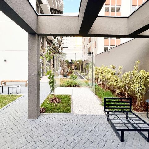 Apartamento à venda com 26m², 1 quarto e sem vaga Apartamento à venda com 26m², 1 quarto e sem vagaÁrea Externa