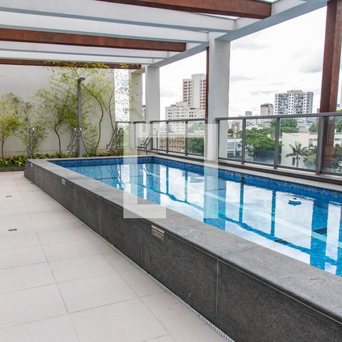 Studio para alugar com 28m², 1 quarto e sem vagaPiscina