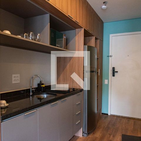 Studio para alugar com 28m², 1 quarto e sem vagaCozinha