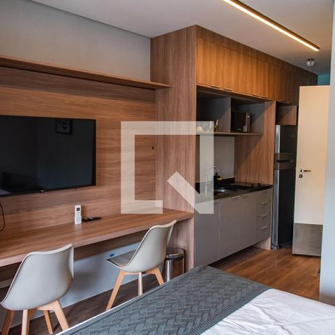 Studio para alugar com 28m², 1 quarto e sem vagaSala/quarto
