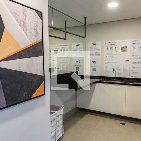 Studio para alugar com 28m², 1 quarto e sem vagaLavanderia