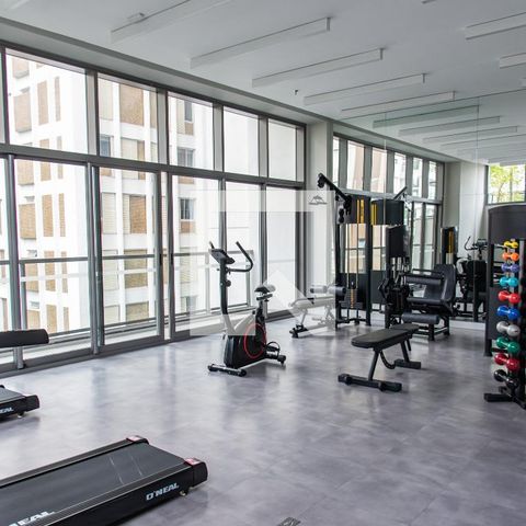 Studio para alugar com 28m², 1 quarto e sem vagaAcademia