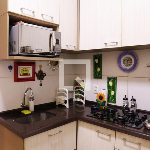 Studio para alugar com 36m², 1 quarto e sem vaga Studio para alugar com 36m², 1 quarto e sem vagaCozinha