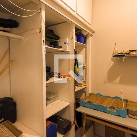 Apartamento à venda com 116m², 3 quartos e 2 vagasCorredor - Armário