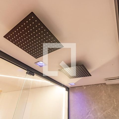 Apartamento à venda com 106m², 3 quartos e 2 vagasBanheiro da Suíte 01 - Chuveiro