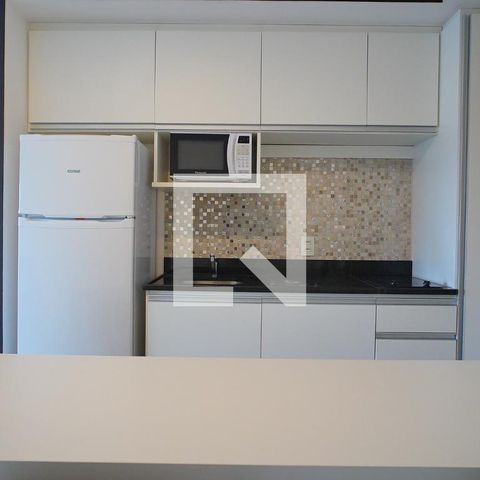 Studio à venda com 38m², 1 quarto e 1 vagaSala - Cozinha