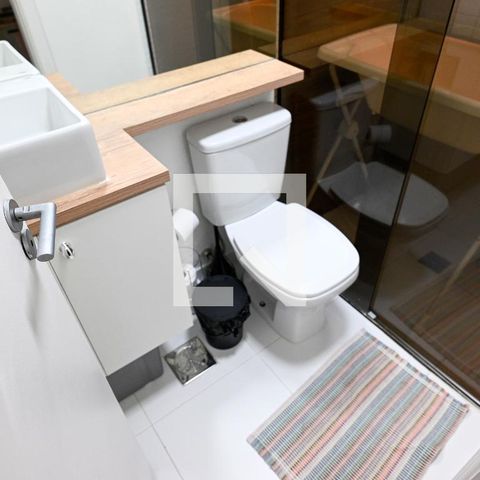 Apartamento para alugar com 120m², 2 quartos e 1 vagaBanheiro Superior