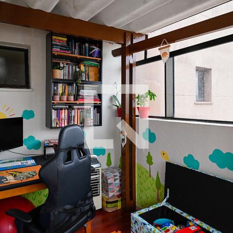 Apartamento para alugar com 120m², 2 quartos e 1 vagaEscritorio