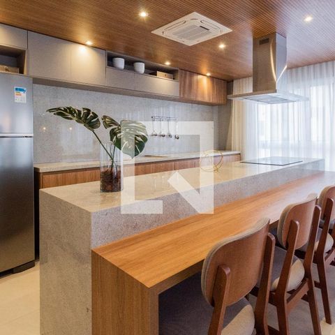 Apartamento à venda com 31m², 1 quarto e sem vagaSalão de festas gourmet