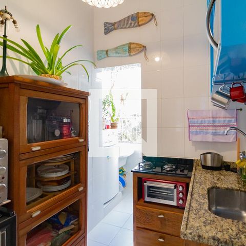Apartamento para alugar com 55m², 1 quarto e sem vagaCozinha 