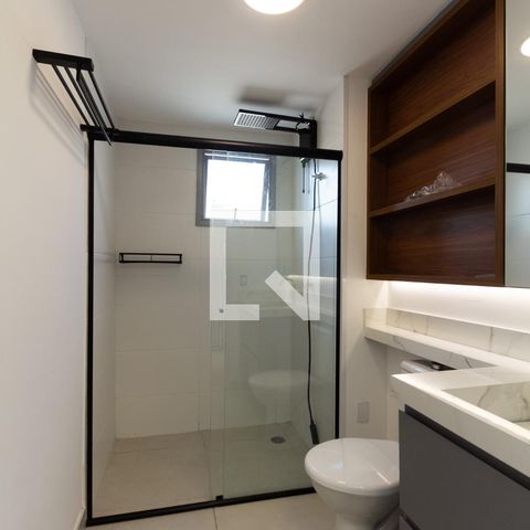 Studio para alugar com 28m², 1 quarto e sem vagaBanheiro