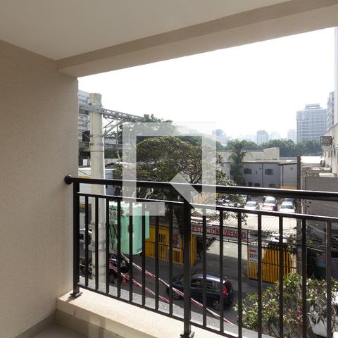 Studio para alugar com 28m², 1 quarto e sem vagaVaranda 