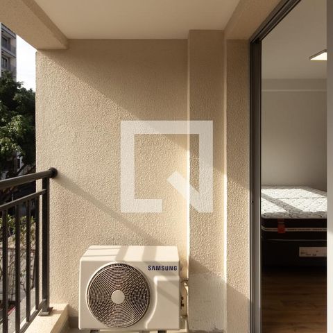 Studio para alugar com 28m², 1 quarto e sem vagaVaranda 