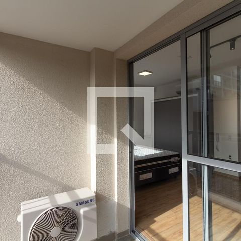 Studio para alugar com 28m², 1 quarto e sem vagaVaranda 