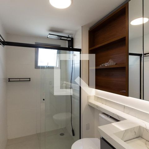 Studio para alugar com 28m², 1 quarto e sem vagaBanheiro
