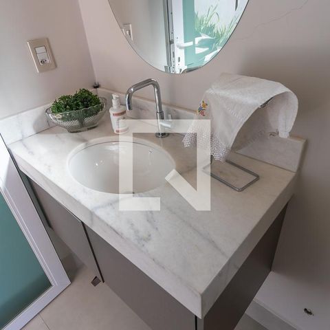 Casa de condomínio à venda com 200m², 3 quartos e 4 vagasBanheiro do espaço gourmet