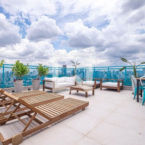 Studio à venda com 25m², 1 quarto e sem vaga Studio à venda com 25m², 1 quarto e sem vagaÁrea comum - Rooftop
