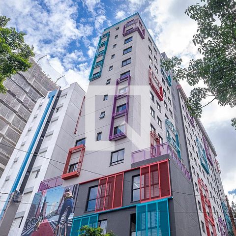 Studio à venda com 25m², 1 quarto e sem vaga Studio à venda com 25m², 1 quarto e sem vagaFachada