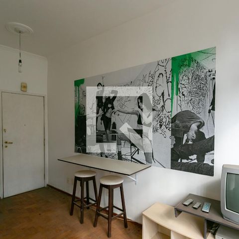 Apartamento à venda com 40m², 1 quarto e sem vagaSala
