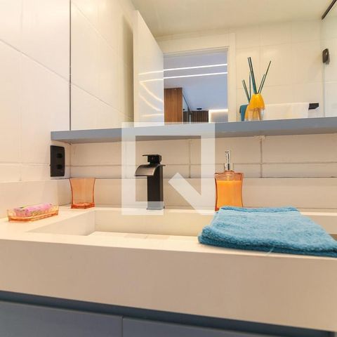 Apartamento para alugar com 26m², 1 quarto e sem vagaBanheiro
