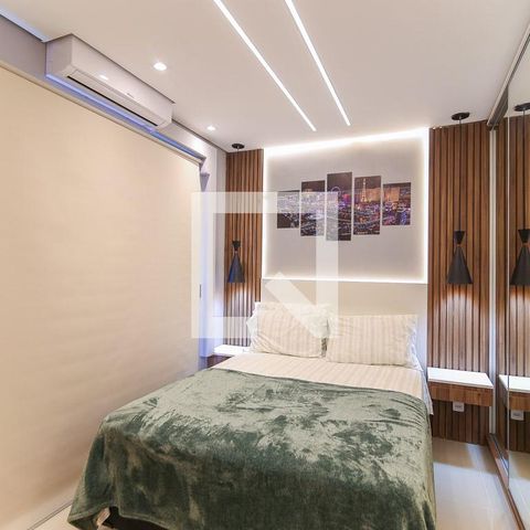 Apartamento para alugar com 26m², 1 quarto e sem vagaQuarto 