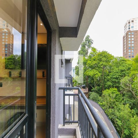 Apartamento para alugar com 26m², 1 quarto e sem vagaVaranda