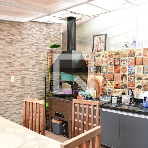 Casa de condomínio para alugar com 90m², 3 quartos e 2 vagasÁrea gourmet