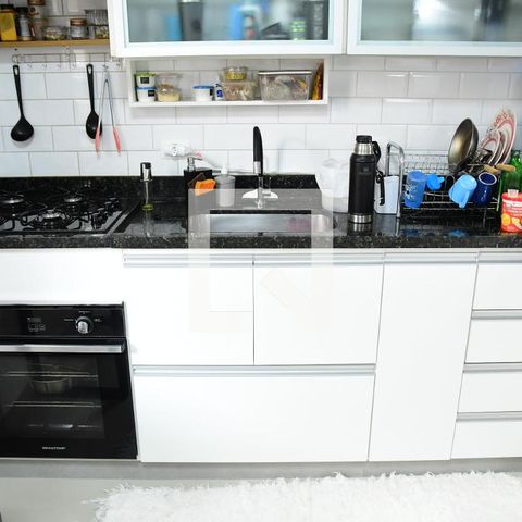 Casa de condomínio para alugar com 90m², 3 quartos e 2 vagasCozinha