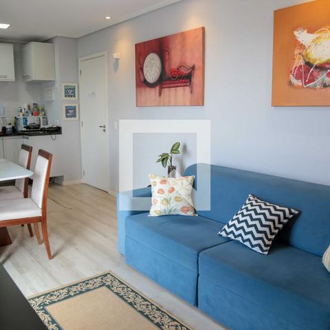 Apartamento à venda com 46m², 1 quarto e 1 vagaSala