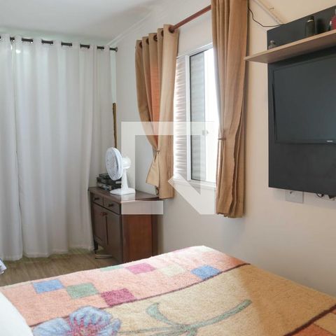 Apartamento à venda com 46m², 1 quarto e 1 vagaQuarto